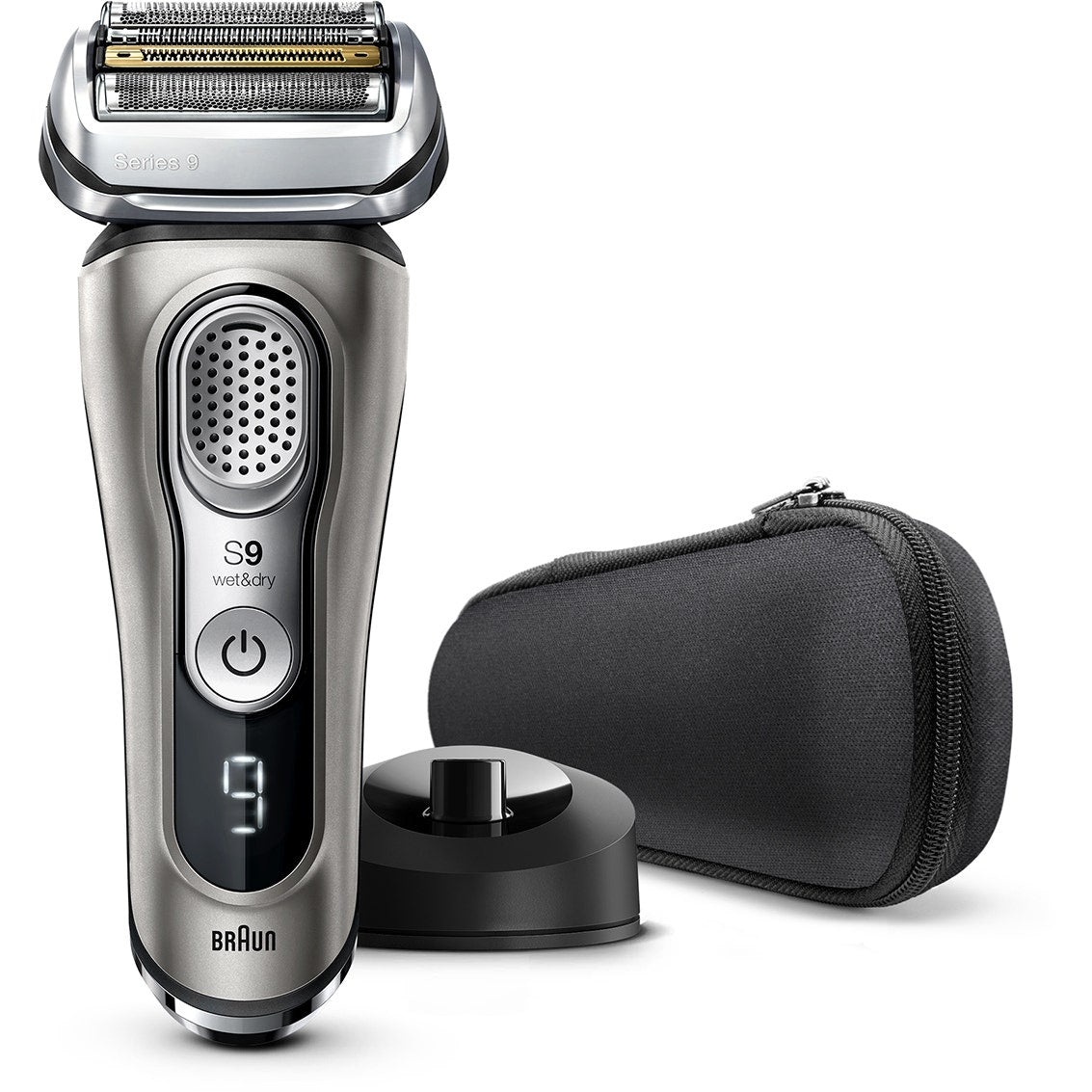 Braun Rasoio Series 9 Wet&Dry 9325s Con Base Di Ricarica Grafite