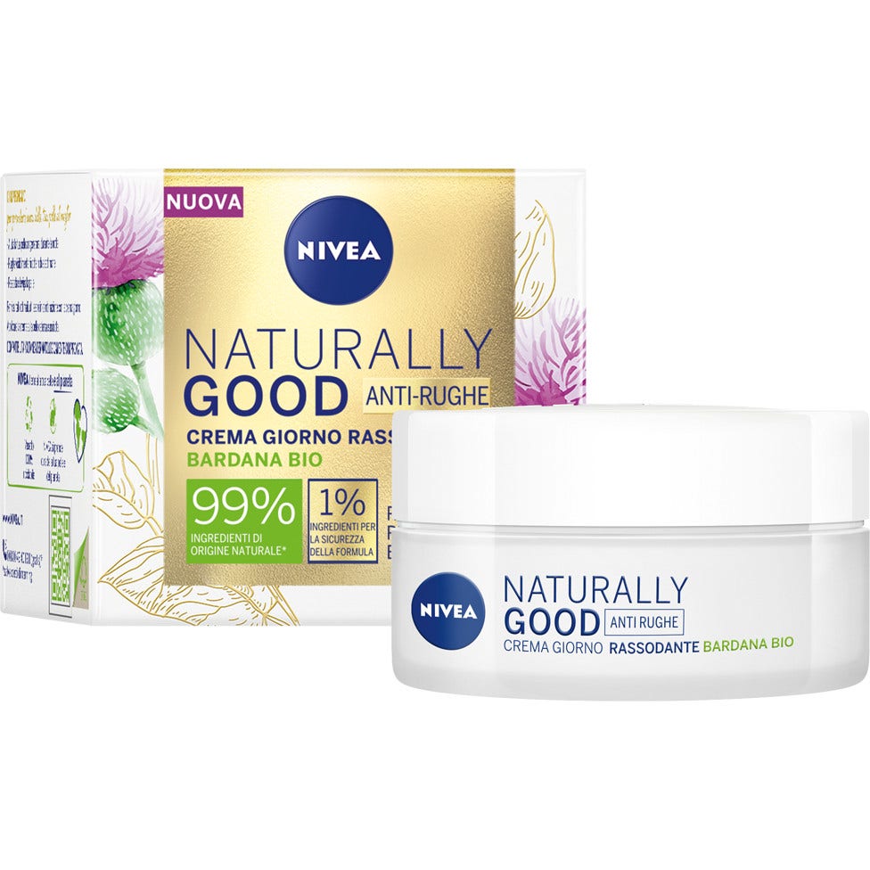 Nivea Natural Good Crema Giorno Antirughe 50ml
