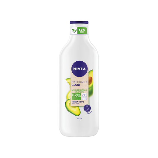 Nivea Crema Corpo Naturally Good Avocado 350ml