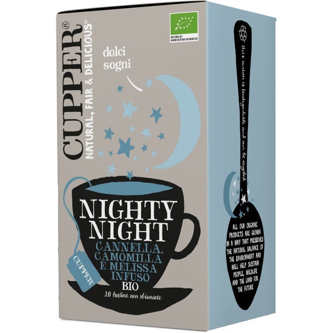 Cupper Cannella/Camomilla/Melissa Infuso Bio 40g