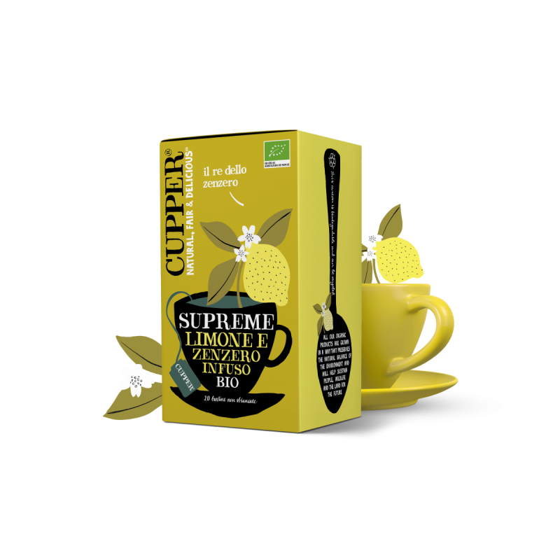 CUPPER LIMONE ZENZERO 50G