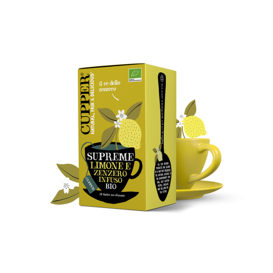 CUPPER LIMONE ZENZERO 50G