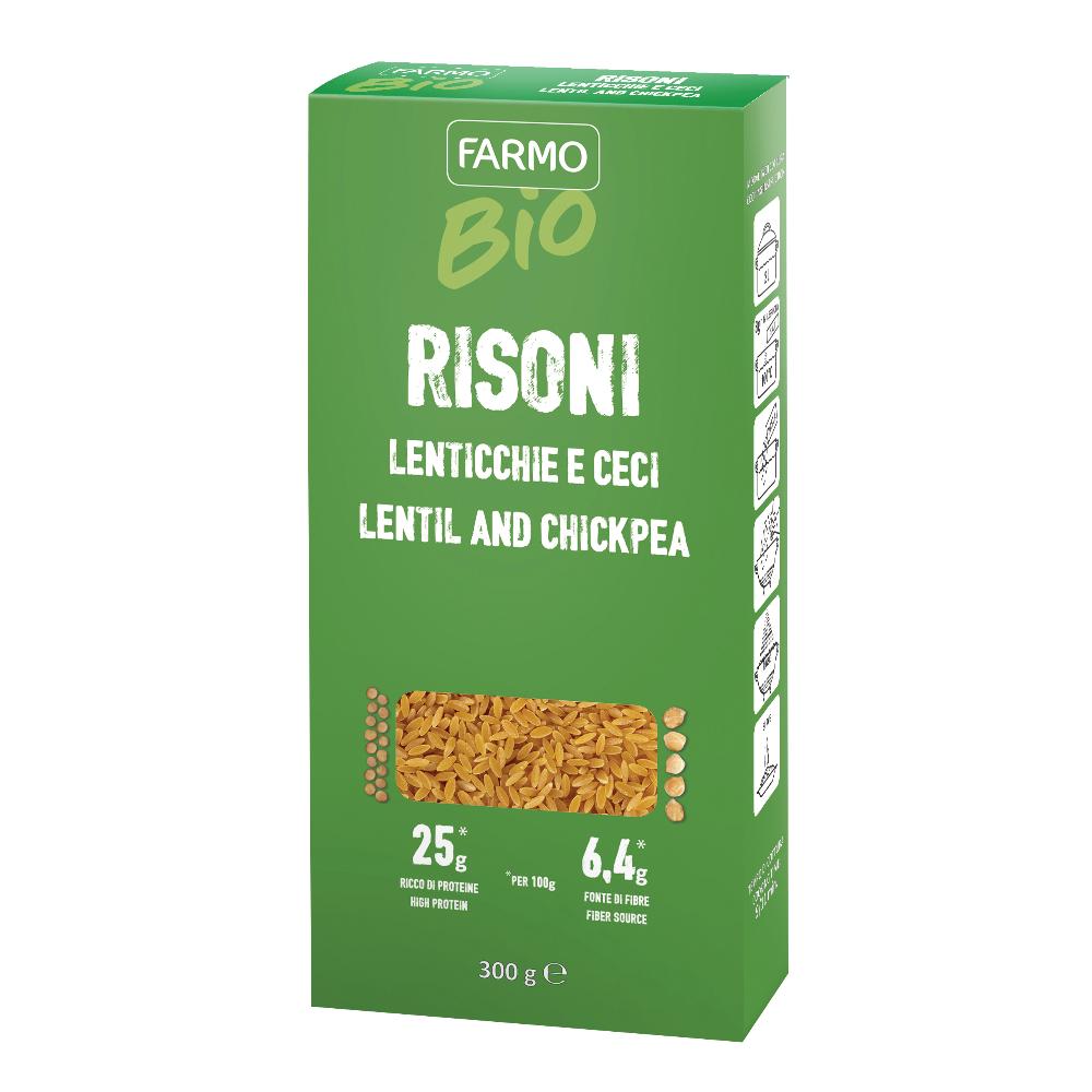 FARMO Bio Risoni Lenticchie Ceci