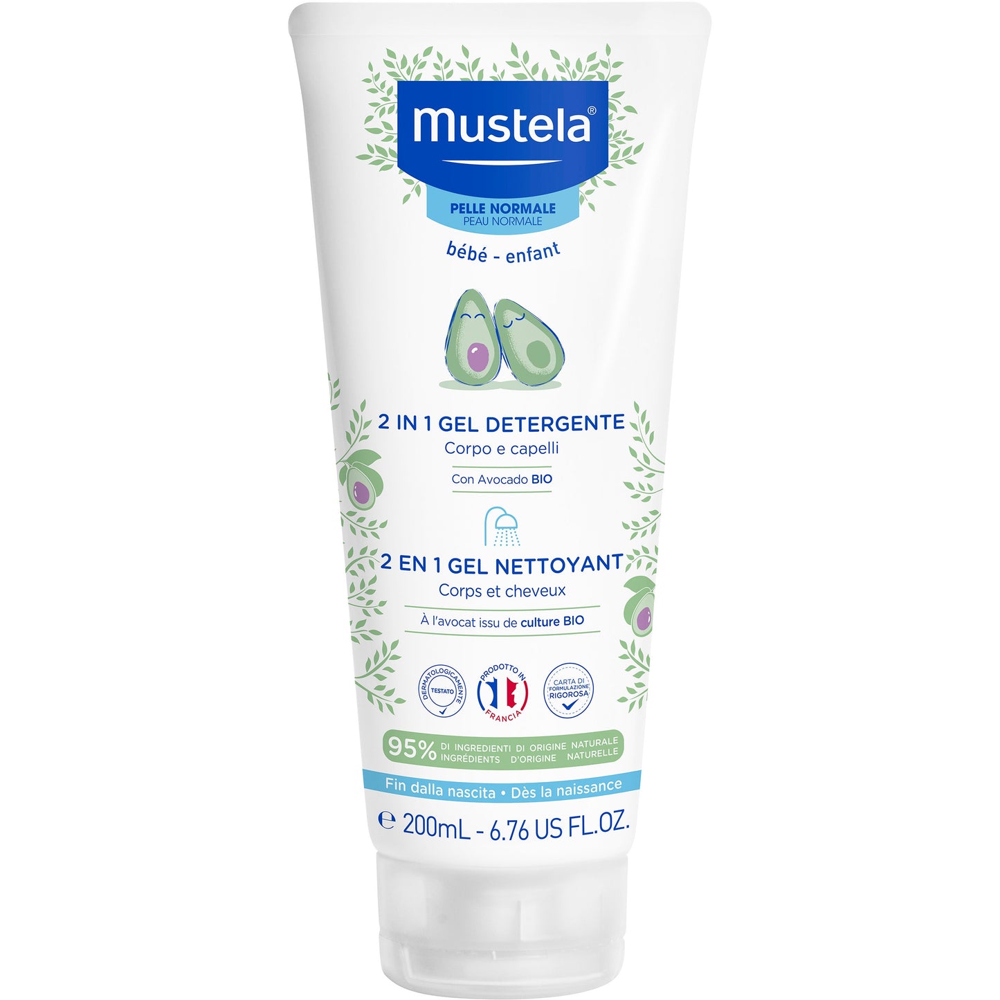 MUSTELA GEL 2 IN 1 200ML