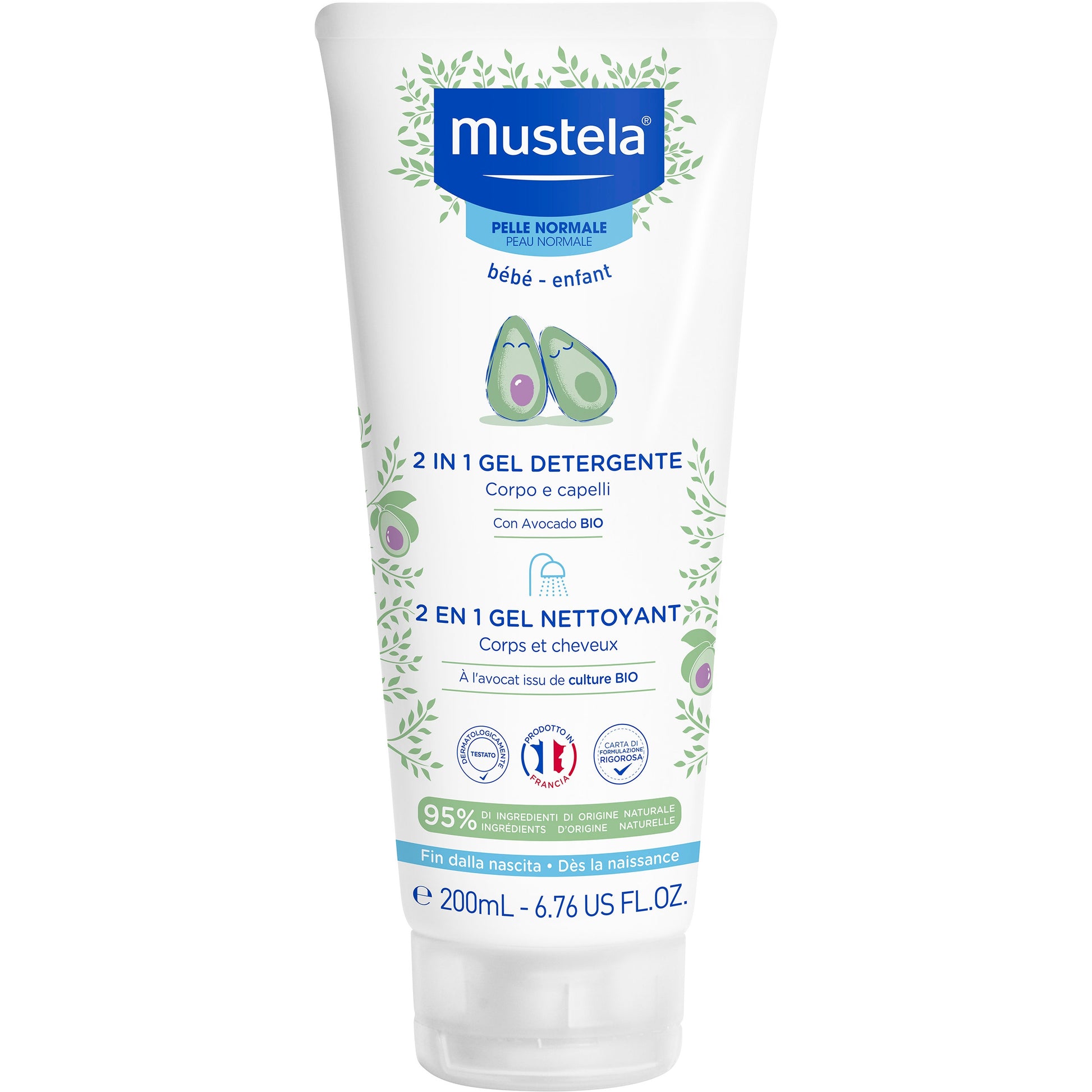 MUSTELA GEL 2 IN 1 200ML