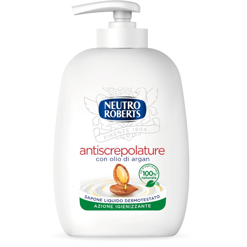 Neutro Roberts Sapone Liquido Erogatore Antiscrepolature 200ml