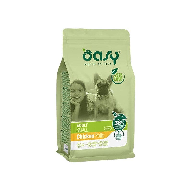 Oasy Adult Small Con Pollo Per Cani Adulti 1kg