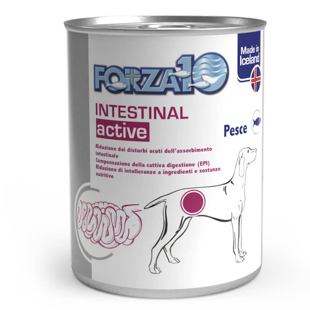 Forza10 Actiwet Intestinal Cibo Umido Cani Adulti Barattolo 390g