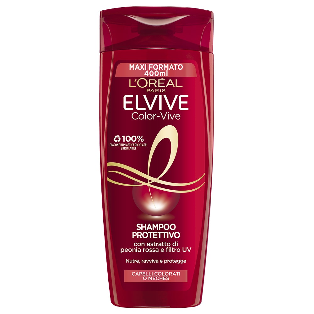 L'OrÉal Paris Elvive Color Vive Shampoo Capelli Colorati/MÈches 400 ml