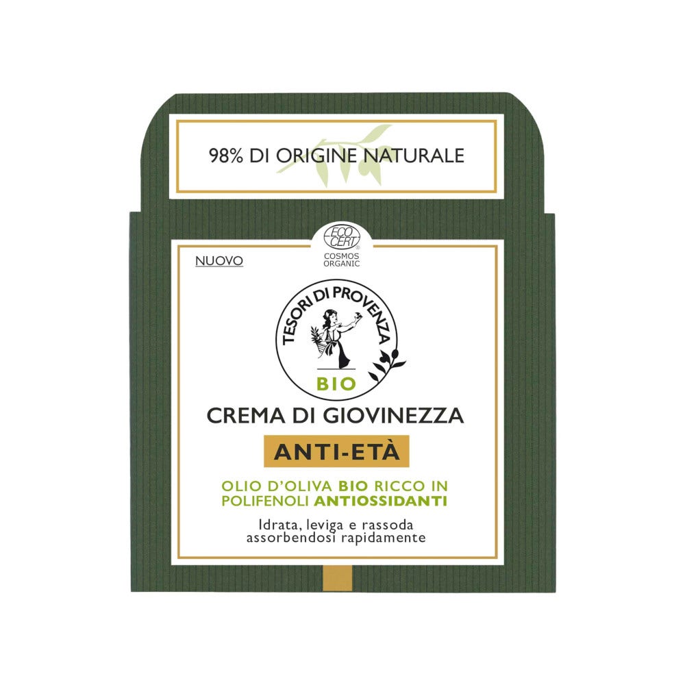 Tesori Di Provenza Crema di Giovinezza Viso Anti-EtÀ Giorno 50ml
