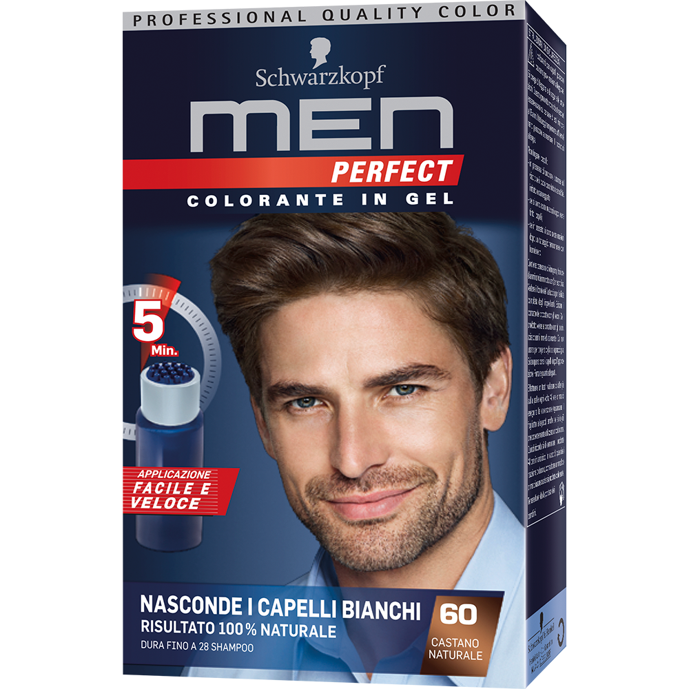 Schwarzkopf Men Perfect Colorante In Gel 60 Castano
