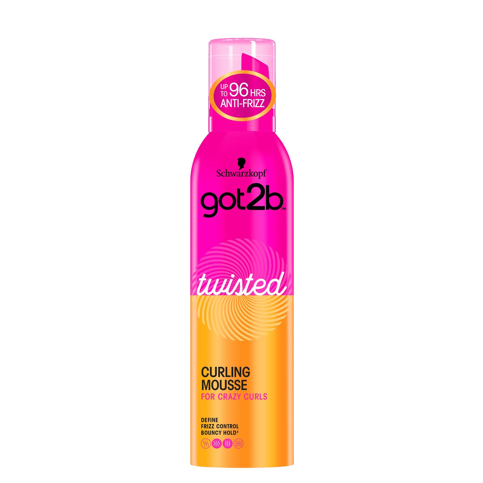 Schwarzkopf Got2b Mousse Twisted Per Capelli Ricci 250ml