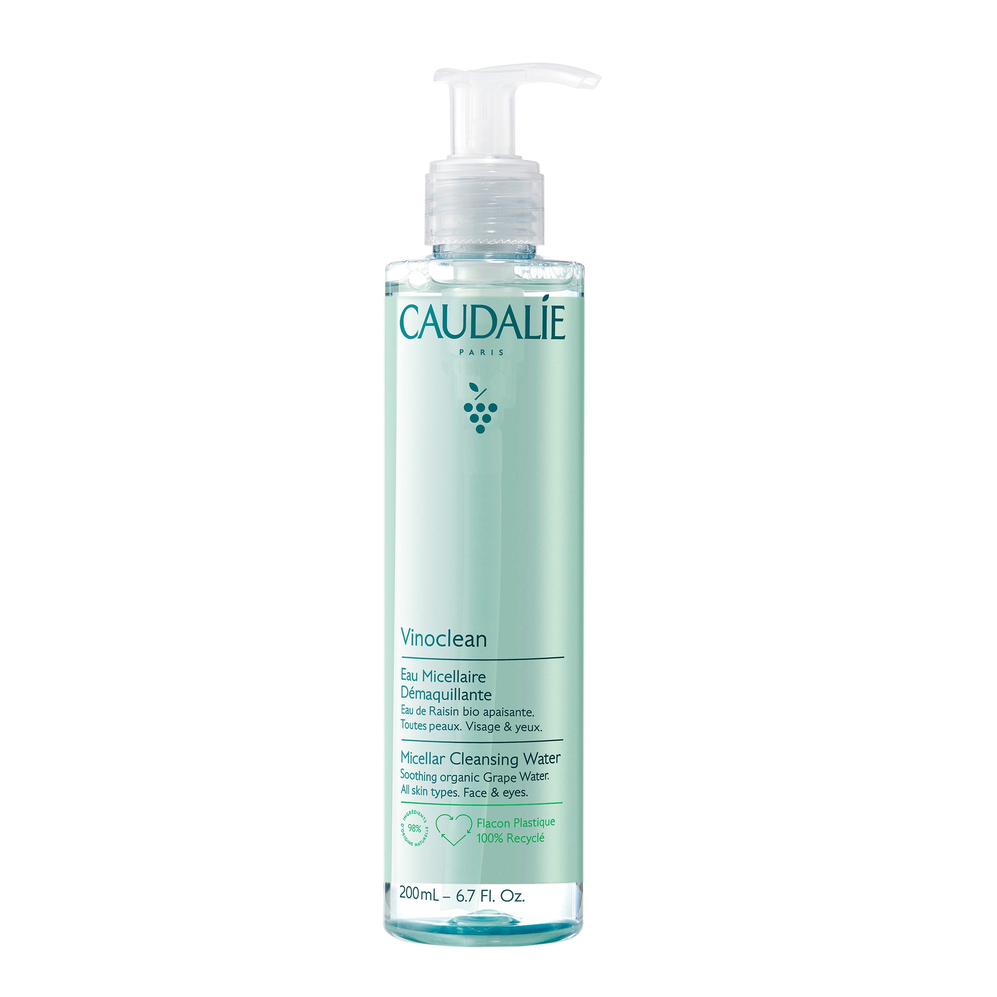 Caudalie Vinoclean Acqua Micellare Struccante 200ml