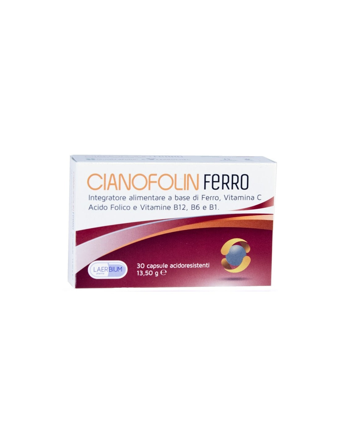 CIANOFOLIN Ferro 30 Cps