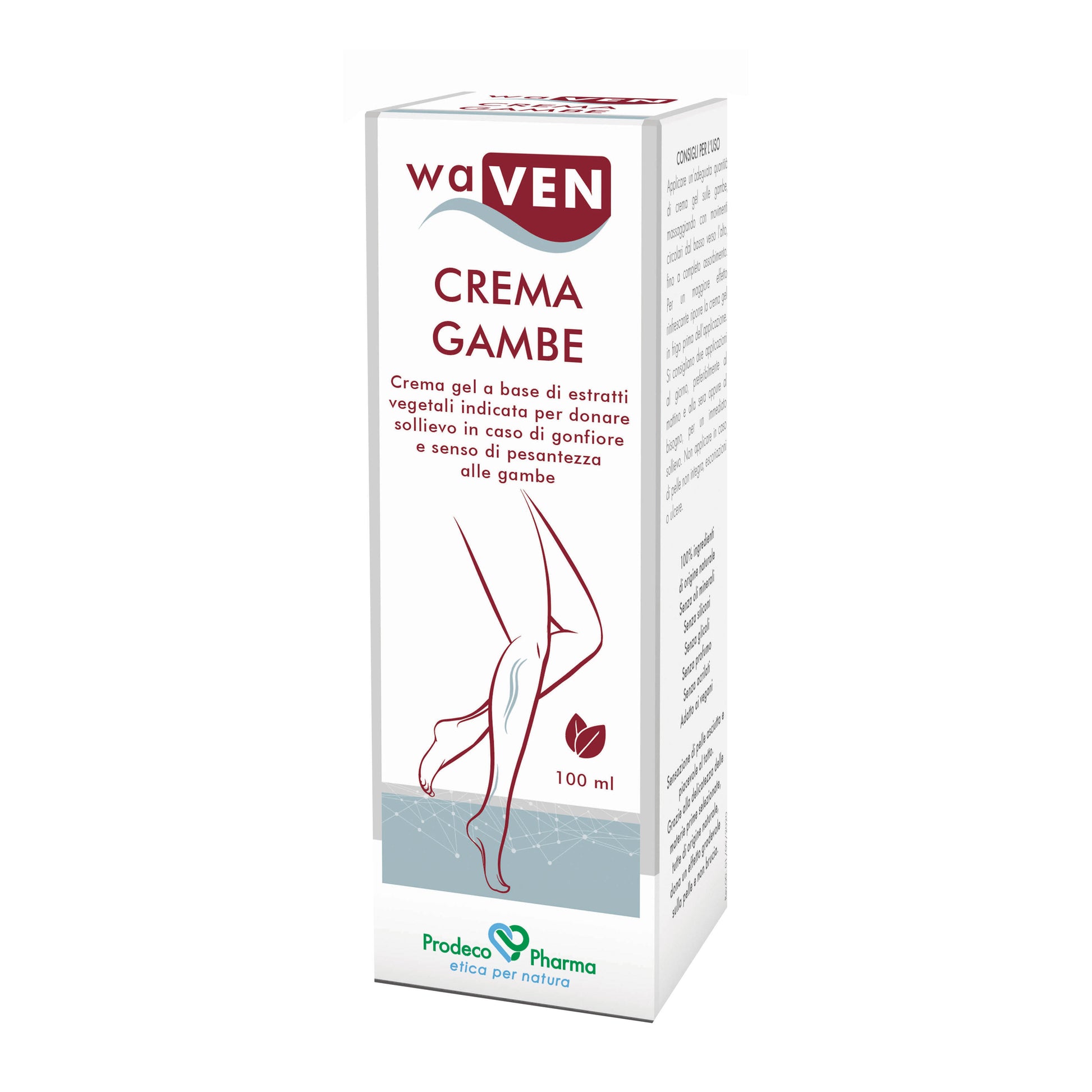 WAVEN CREMA GAMBE 100ML
