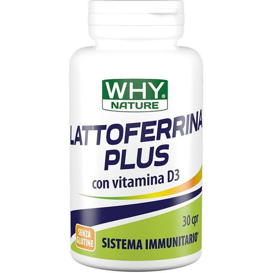 Why Nature Lattofferrina Plus 30 Compresse