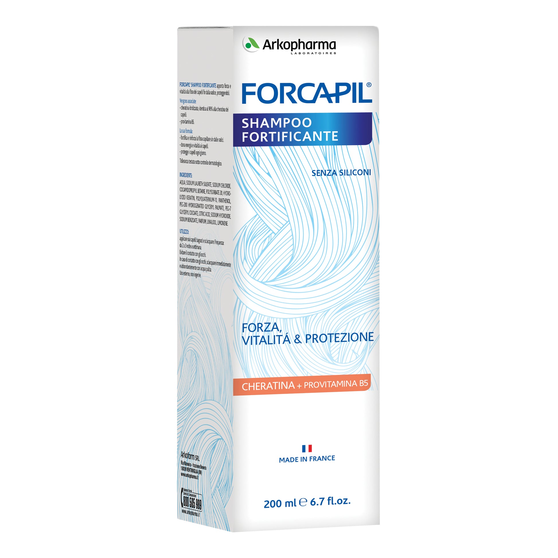 Forcapil Shampoo Fortificante 200ml
