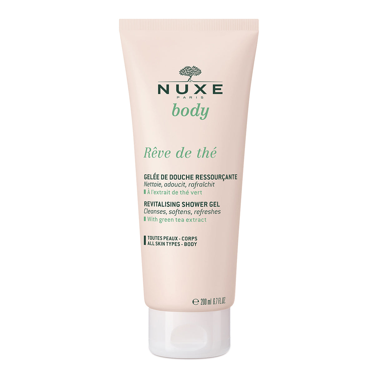 NUXE REVE DE THE' GEL DOCCIA RIGENERANTE 200ML