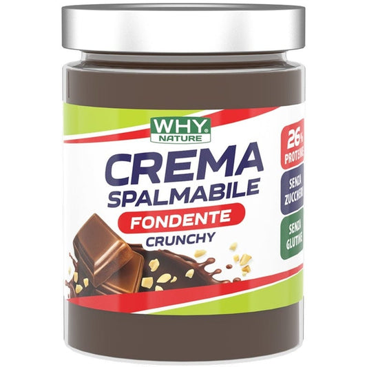 Why Nature Crema Spalmabile Fondente Crunchy 300g