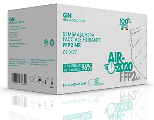 MASCHERINA FFP2 BIANC AIR 20P IT