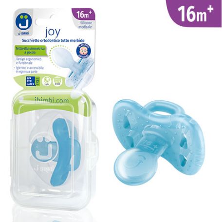 J BIMBI JOY SUCCHIETTO 16+ MESI AZZURRO 1 PEZZO