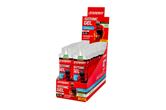 Enervit Isotonic Gel Limone con Caffeina 24 Minipack Da 60ml