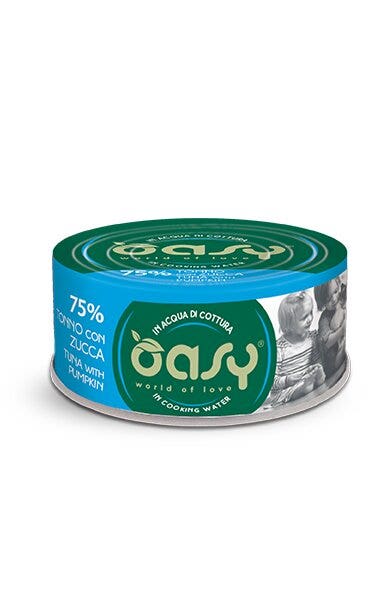 Oasy Wet Cat More Love Tonno Con Zucca 70g