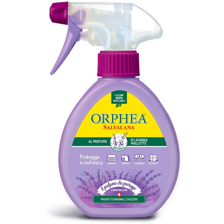 Orphea Spray Proteggi E Rinfresca Tessuti Lavanda Mailette 150ml
