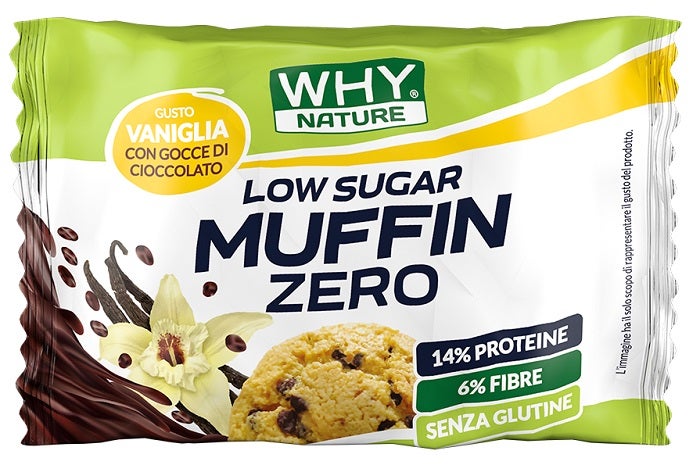 Why Nature Muffin Zero Vaniglia Gocce Di Cioccolato 27g