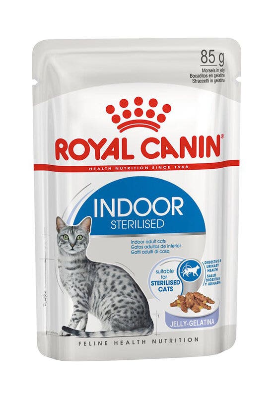 Royal Canin Indoor Sterilized Straccetti In Gelatina Per Gatti 85g