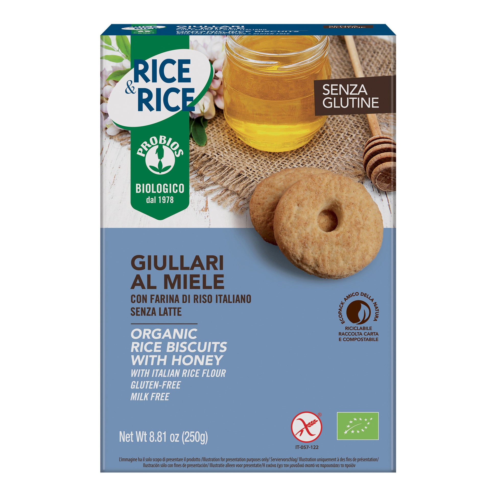 PROBIOS Biscotti Giullari Miele