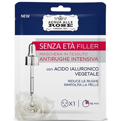 Acqua Alle Rose Maschera In Tessuto Senza EtÀ 1 Pezzo