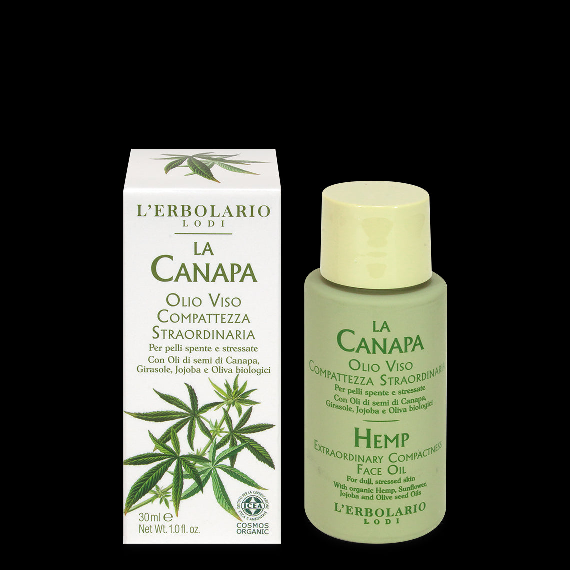 L'Erbolario Olio Viso Compattezza Straordinaria La Canapa 30ml