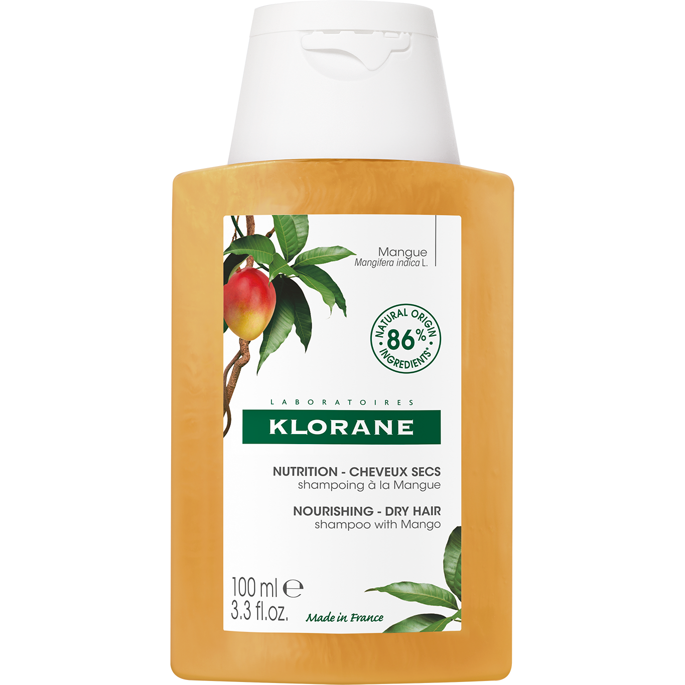 KLORANE SHAMPOO MANGO100ML T21