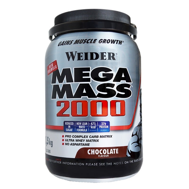 Weider Mega Mass 2000 Cioccolato 1,5 Kg