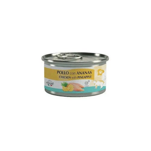 Marpet Chef Pollo E Ananas Cibo Umido Per Gatti Adulti Lattina 80g