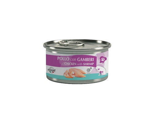 Marpet Chef Pollo E Gamberi Cibo Umido Per Gatti Adulti Lattina 80g