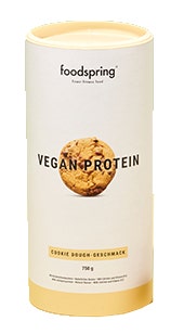 Foodspring Vegan Protein Cookie Snack Gusto Cookie Dough 750g