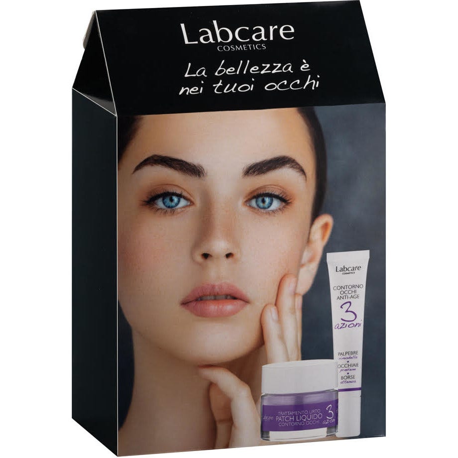 Labcare Cofanetto Crema Contorno Occhi 15ml + Patch Occhi 15ml