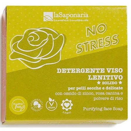 La Saponaria Wonder Pop Detergente Viso Solido Lenitivo No Stress 70g