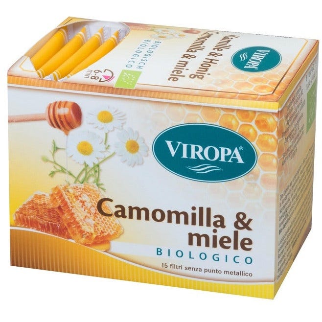 Viropa Tisana Camomilla/Miele Bio 15 Filtri