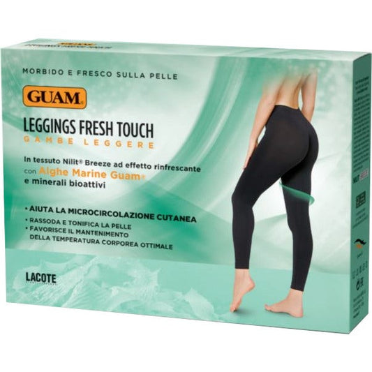 Guam Leggings Fresh Touch Gambe Leggere S/M 42-44 1 Pezzo Nero
