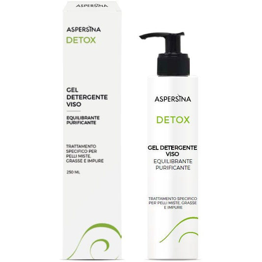 Aspersina Detox Gel Detergente Viso Dermopurificante 250ml