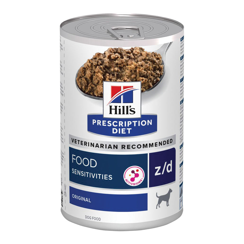Hill's Prescription Diet Z/D Food Sensitivities Bocconcini Original Cani Lattina 370g