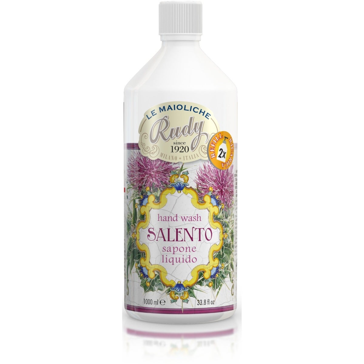 Le Maioliche Ricarica Sapone Liquido Salento 1000ml