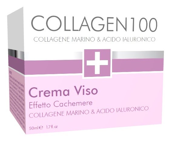 Collagen100 Crema Viso Effetto Cachemere 50ml