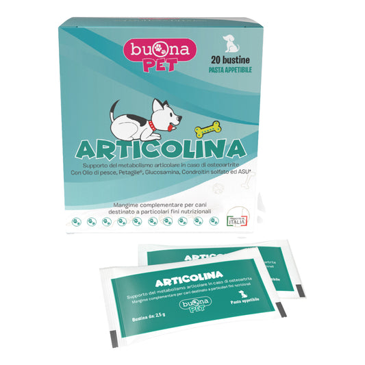 ARTICOLINA INTEGRATORE OSTEOARTRITE CANI 20 BUSTINE