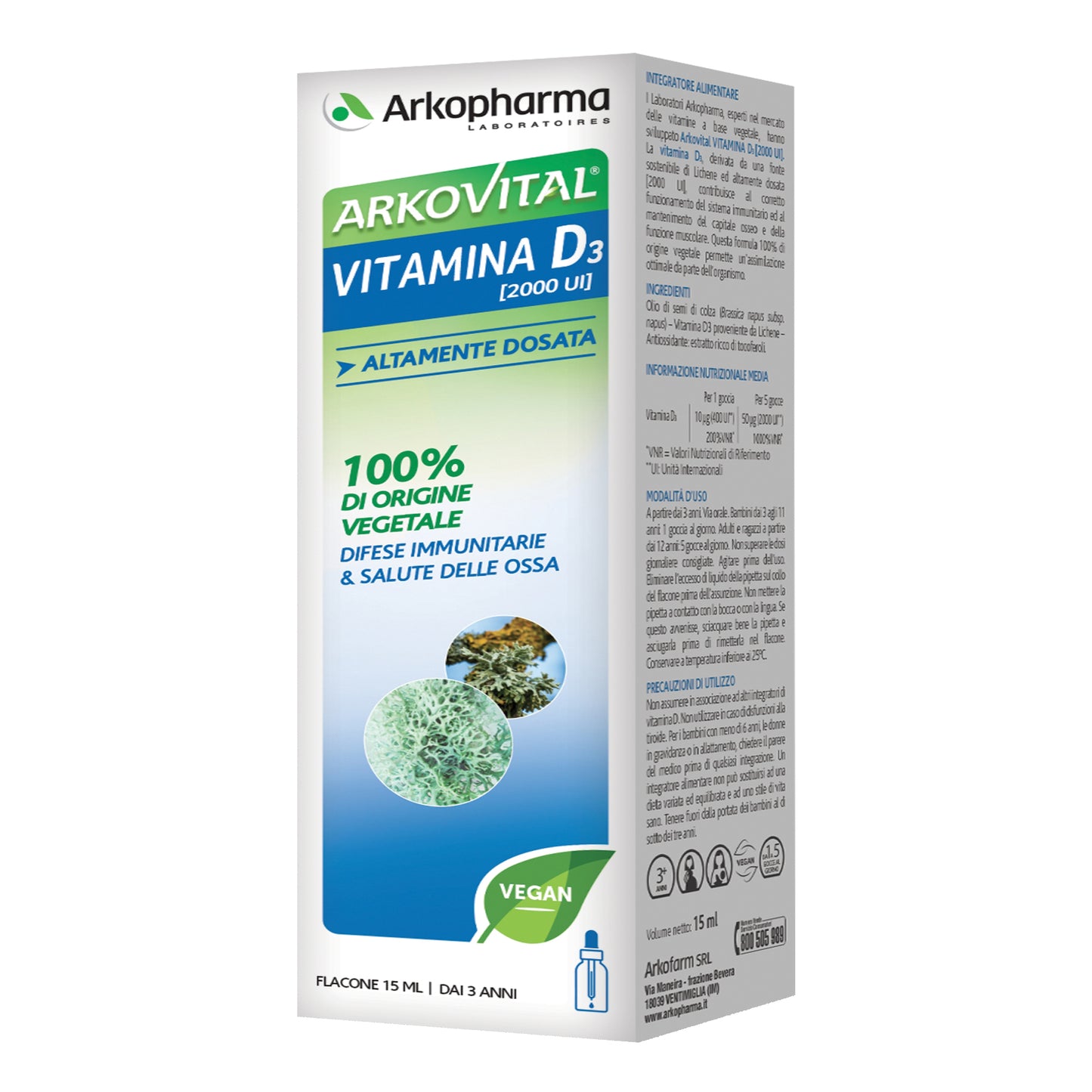 Arkovital Vitamina D3 15 ml