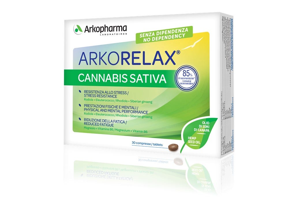 Arkorelax Cannabis Sativa 30 Compresse