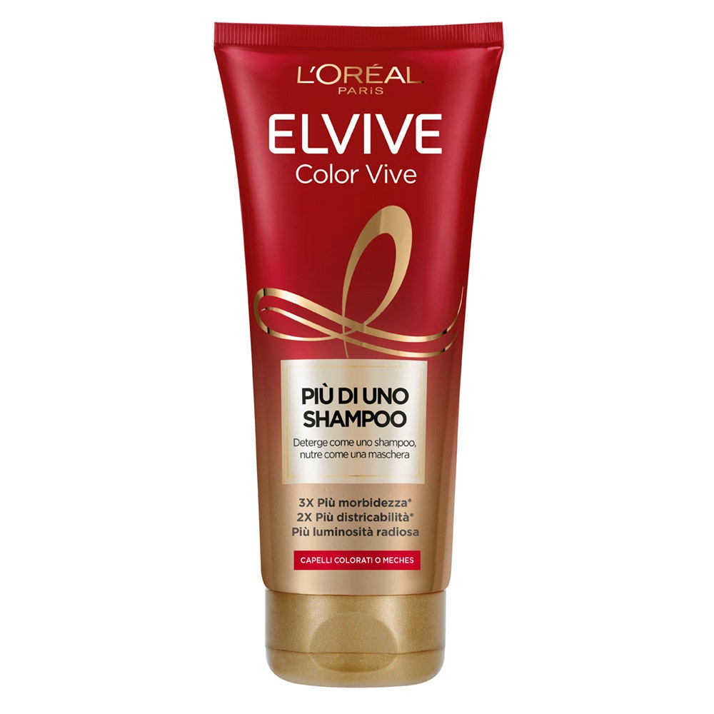 L'OrÉal Paris Elvive Più Di Uno Shampoo Color Vive Shampoo Capelli Colorati 200ml